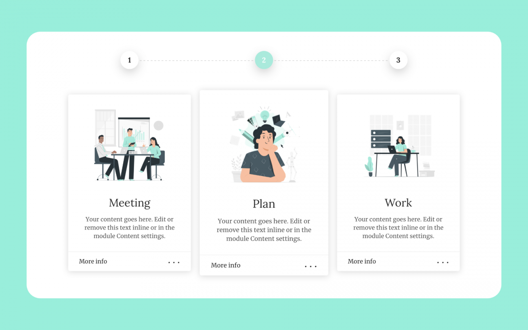 How It Works Section for Divi